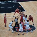 Mens QF Basketball - Tip-off