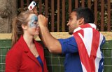 US fans (Womens football final)